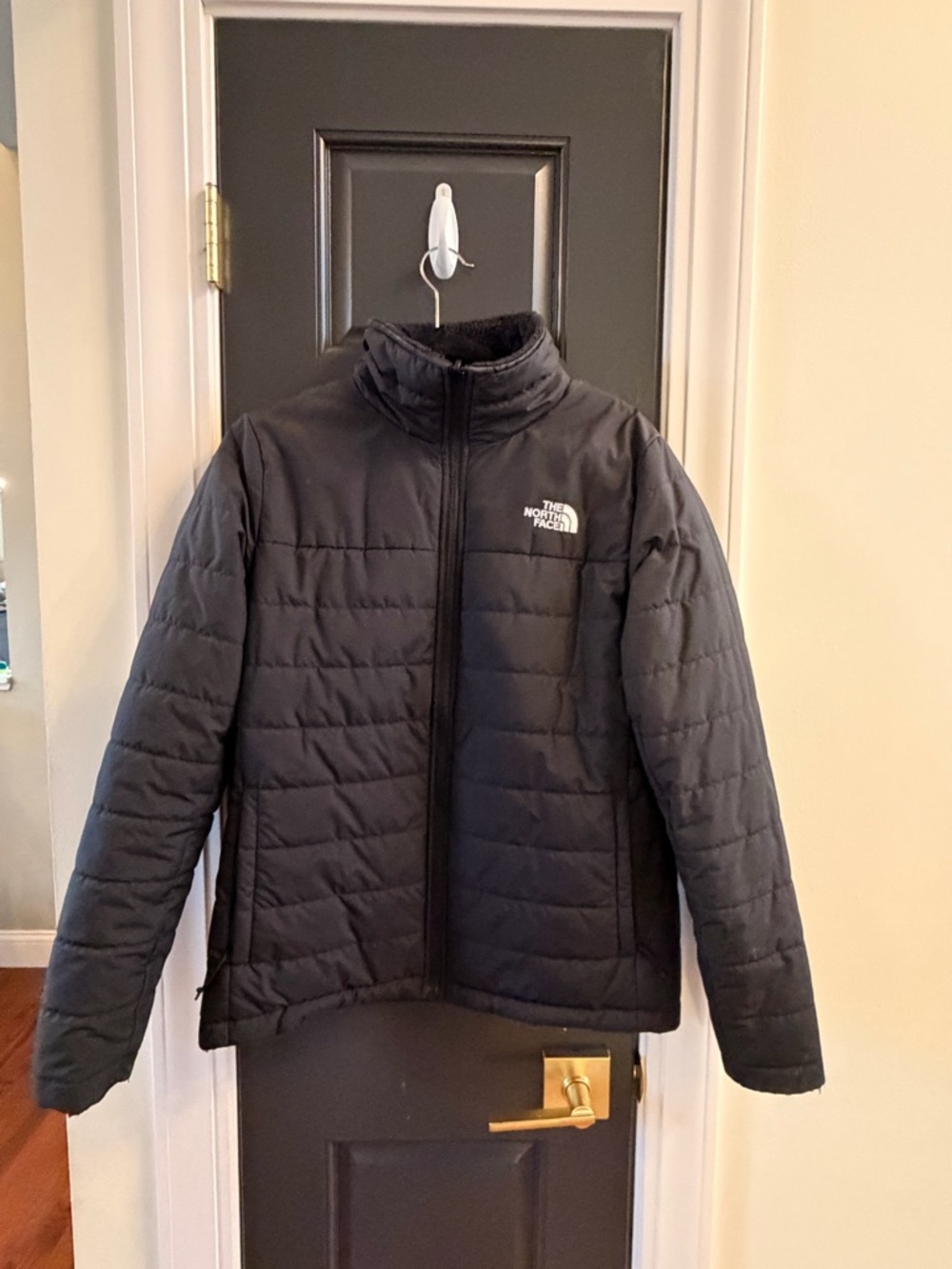 The North Face Black Quilted Insulated Jacket